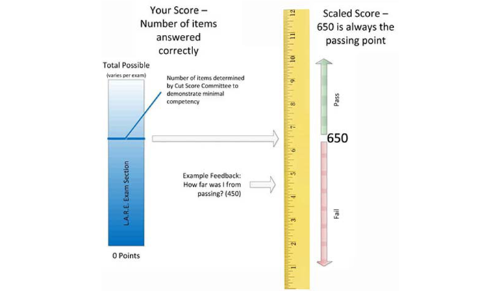 LARE score scale