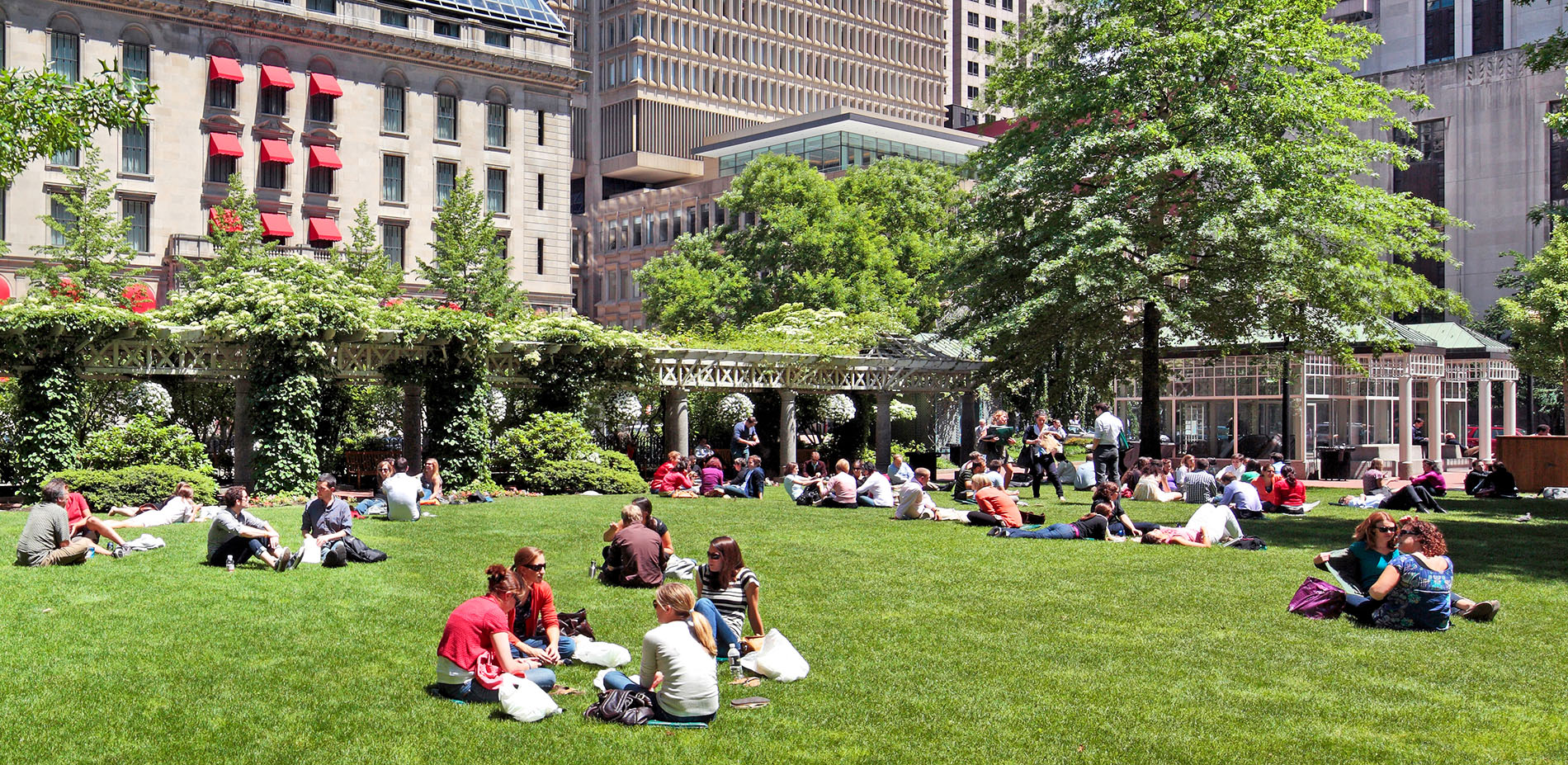 Norman B. Leventhal Park at Post Office Square | 2014 ASLA Professional ...