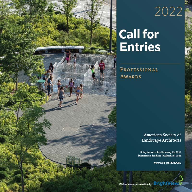 ASLA 2022 Call for Entries